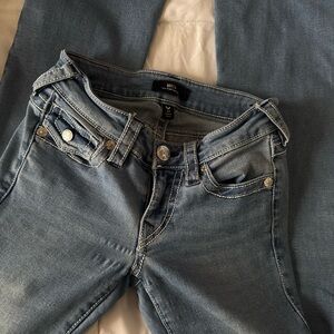 true religion blue jeans size 24